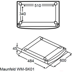 Соединительный элемент MAUNFELD WM-SK01