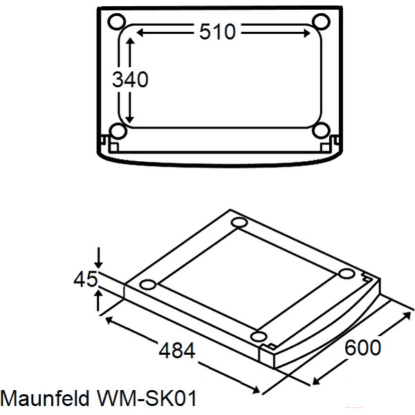 Соединительный элемент MAUNFELD WM-SK01
