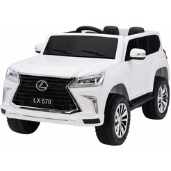 Электромобиль PIXI-e LX570 Base (белый)