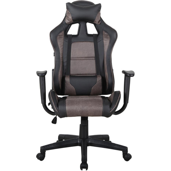 Кресло Brabix GT Racer GM-100 (черный/коричневый)