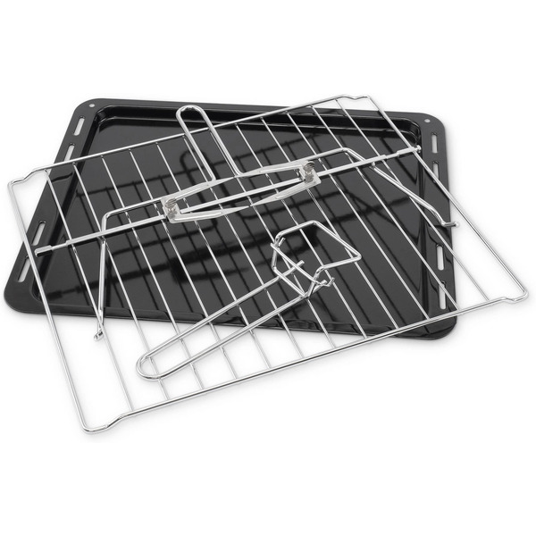 Мини-печь Hyundai MIO-HY087 (серебристый/черный)