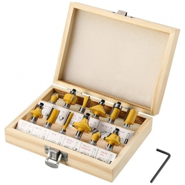 Набор фрез Deko RBS12 Set 12 (065-0726)