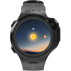 Детские умные часы Elari KidPhone 4GR M (черный)