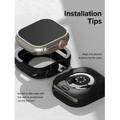 Чехол Ringke Air Sports для Apple Watch Ultra 3 / 2 / 1 BLACK