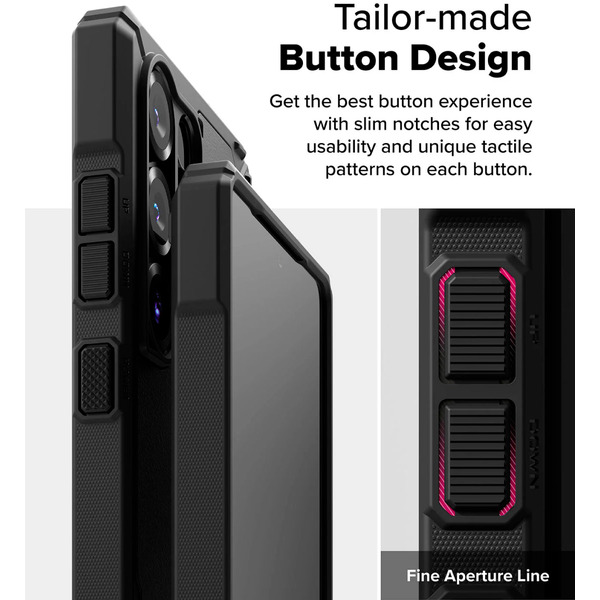 Чехол Ringke RUGGED GEAR MAGNETIC для Galaxy S25 Ultra BLACK