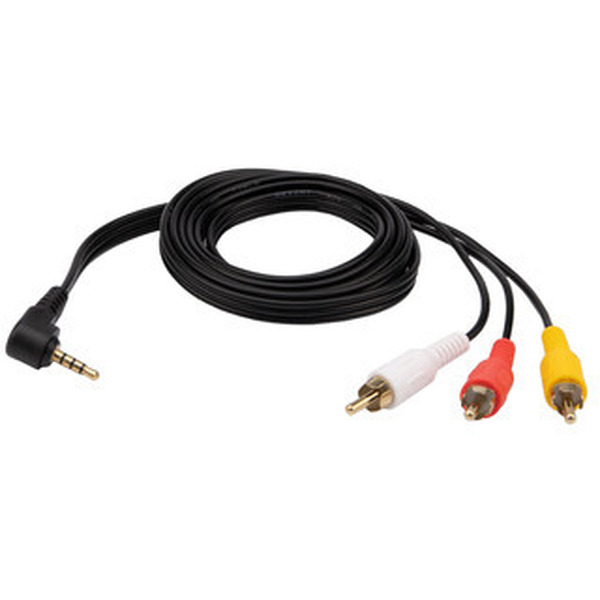 Кабель REXANT 3.5 мм 4C - 3RCA 1.5м 17-4412-4