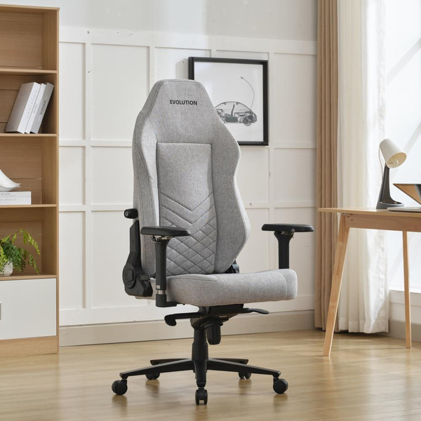 Игровое кресло EVOLUTION TITAN FABRIC Grey