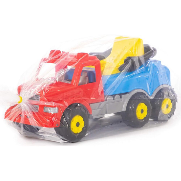 Каталка-автомобиль Полесье "Буран" №2 (красно-голубая)