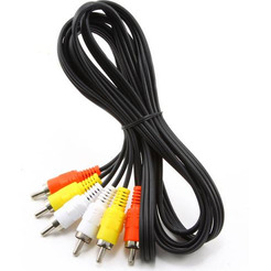Кабель GEMBIRD CCV-539, 3xRCA/3xRCA, 1,8м