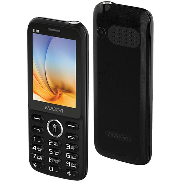 Мобильный телефон Maxvi K18 (черный)