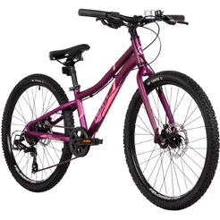 Велосипед Novatrack Novara 6.D 2025 24AHD.NOVARA.10VL5 (фиолетовый)
