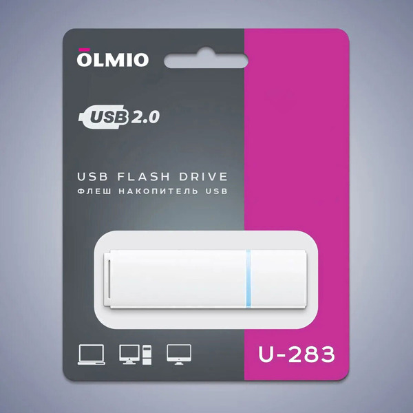 USB flash накопитель Olmio U-283 64GB USB2.0