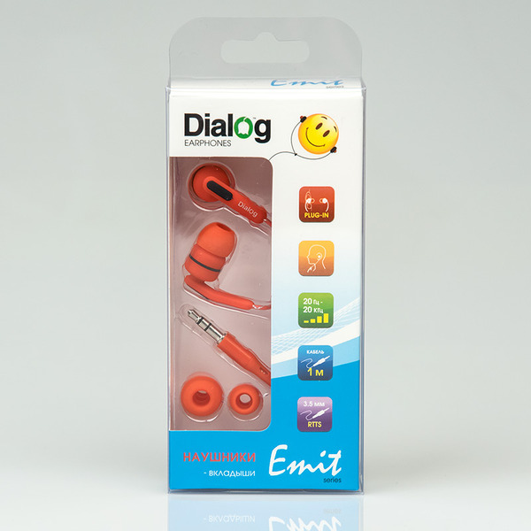 Наушники Dialog EP-F15 (красный)