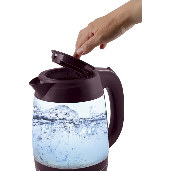 Электрочайник Polaris PWK 1877CGL (бордовый)