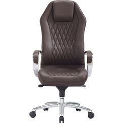 Кресло Бюрократ Aura (коричневый)