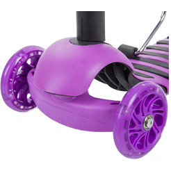 Самокат для детей Novatrack 120SB.DISCOKIDS.VL9 (фиолетовый)