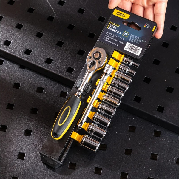 Набор торцевых головок Deli EDL0012T