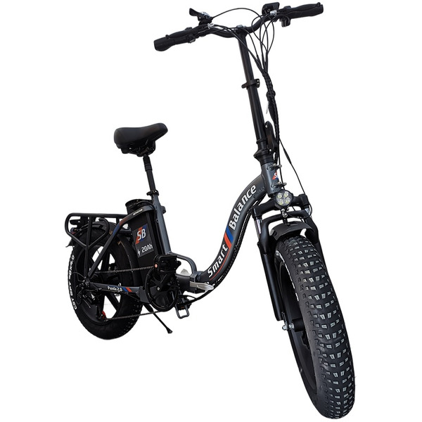 Электровелосипед Smart Balance Panda 20" (серый)