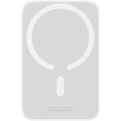 Внешний аккумулятор Baseus Magnetic Mini Air Wireless Fast Charge Power Bank 20W 6000mAh (белый)