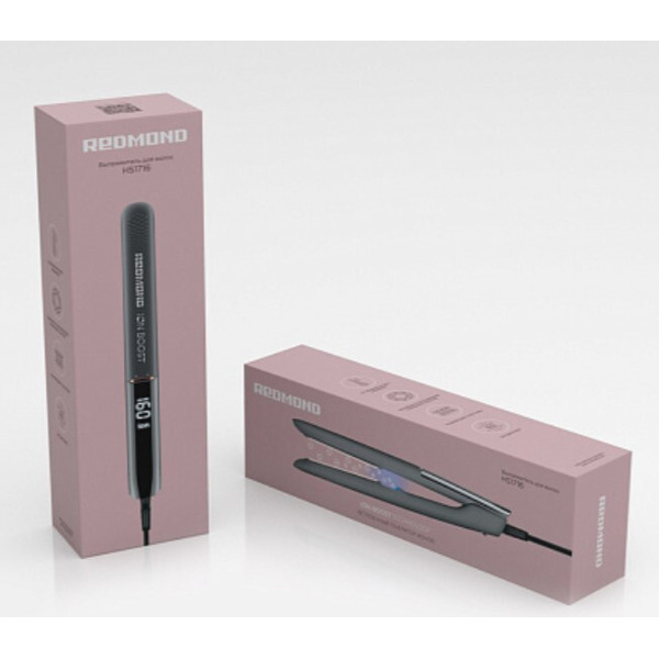 Выпрямитель для волос РЕДМОНД HS1716 (серый)