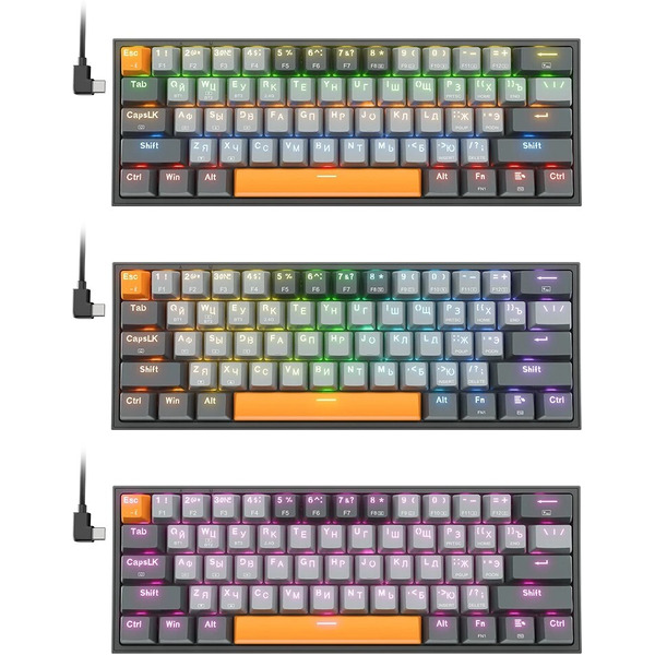 Беспроводная клавиатура REDRAGON Fizz Pro 72601