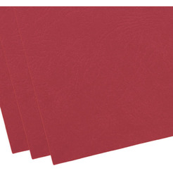 Картонная обложка для переплета BRAUBERG A4 230 г/м2 100 шт 530948 (красный)