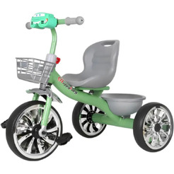 Велосипед детский YAYALE KM-A3, трехколесный, (бирюзовый)