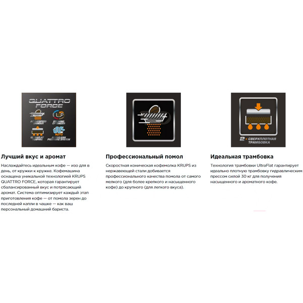 Эспрессо кофемашина Krups Evidence Plus EA894810