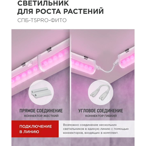 Светильник INhome СПБ-Т5 PRO-ФИТО 4690612055428