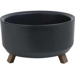 Кашпо La Decoro Грация прайм КШ-4292 (2.25л, антрацит)