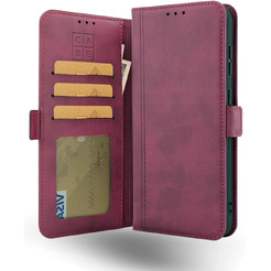 Чехол-книжка Case Book для Honor X6b с магнитной застежкой (темно-красный)