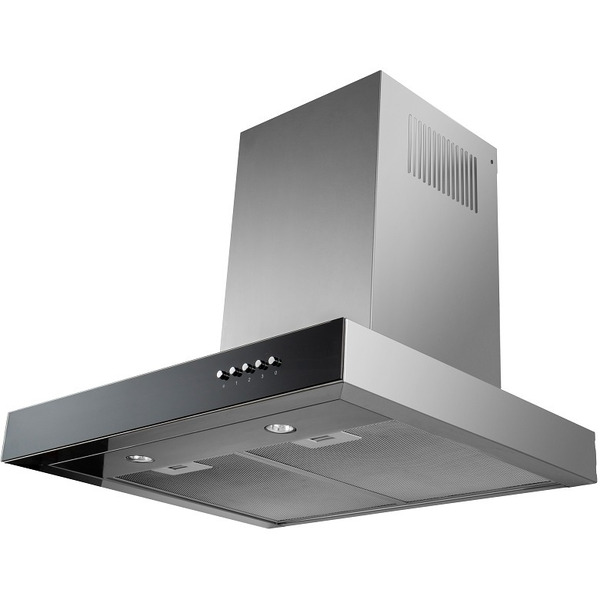 Вытяжка Akpo Feniks Slim Glass Eco 60 WK-4 (черное стекло/нержавеющая сталь)