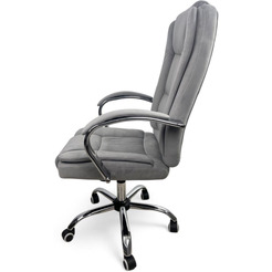 Кресло Calviano Bravo (серый велюр)