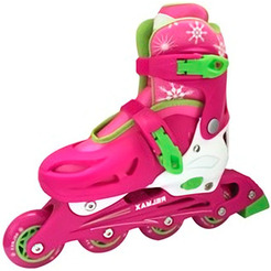 Коньки роликовые RELMAX ТЕ-202A M(35-38) розовый