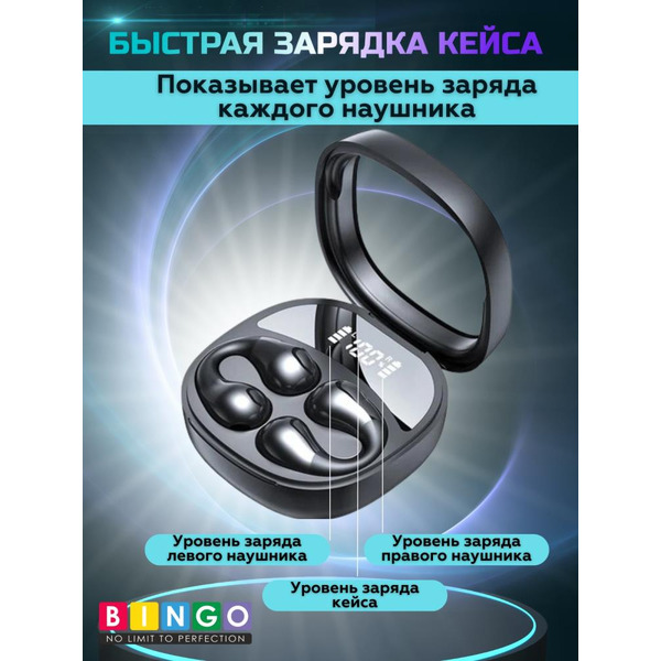 Наушники Bingo JR01 (черный)