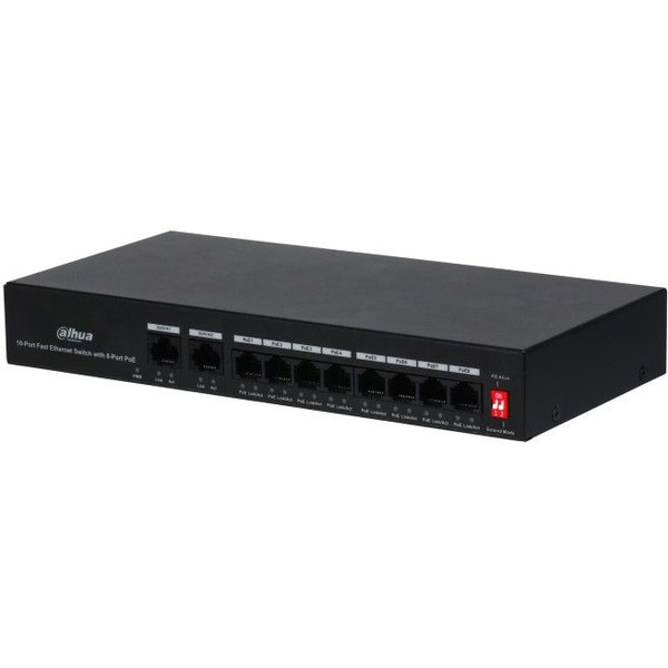 Коммутатор Dahua DH-PFS3010-8ET-65