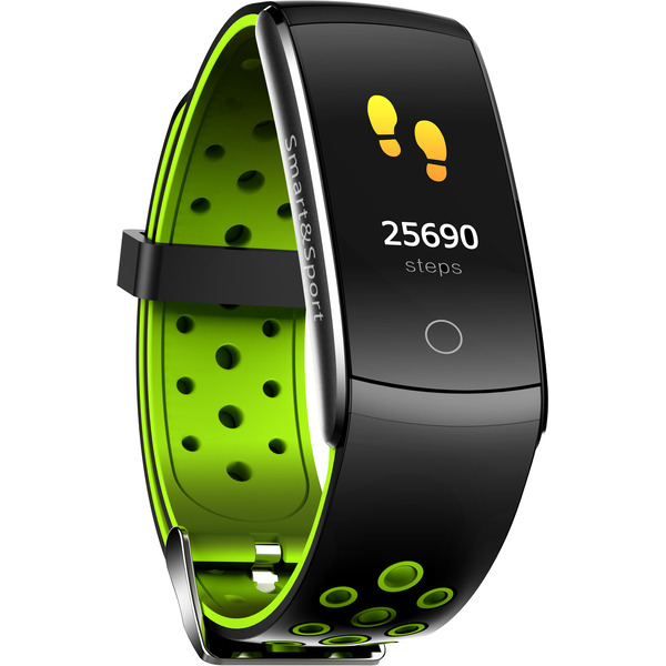 Фитнес-браслет SOVO SE12 (черный/зеленый)