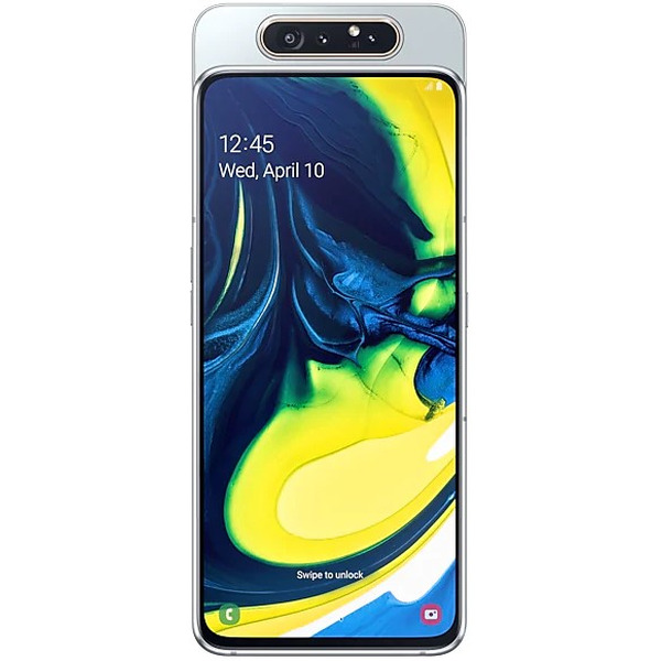Смартфон Samsung Galaxy A80 (белый)