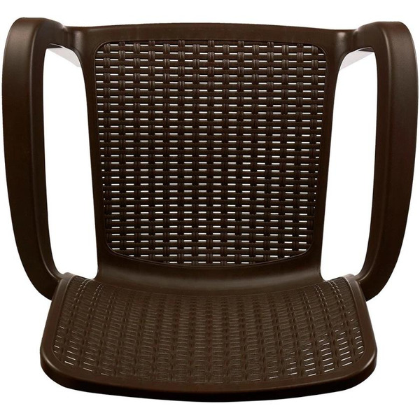 Стул пластиковый PLAST TEAM Rattan ING6182ГШК