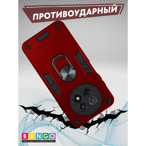 Бампер Bingo Warrior для HUAWEI nova Y91 Красный