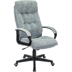 Кресло Бюрократ CH-824/LT-28 (серо-голубой)