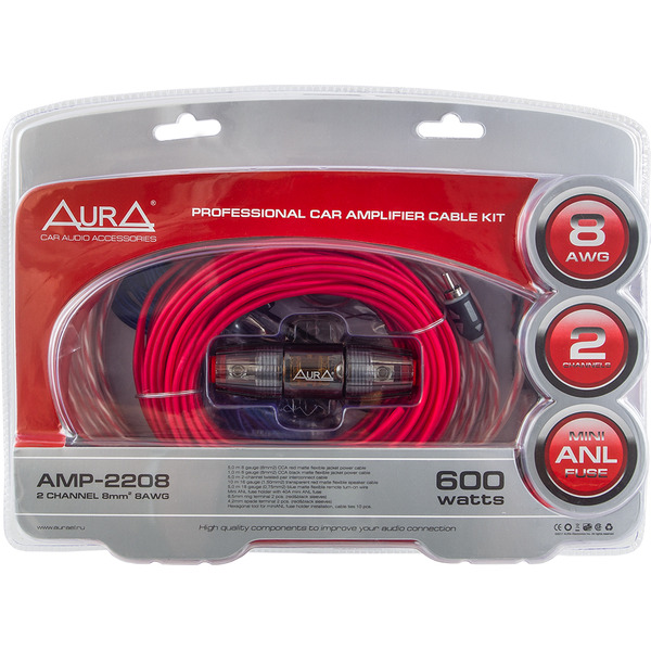 Комплект проводов AURA AMP-2208