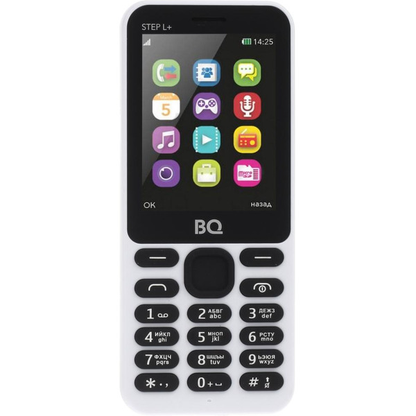 Мобильный телефонBQ-Mobile BQ-2431 Step L+ Белый