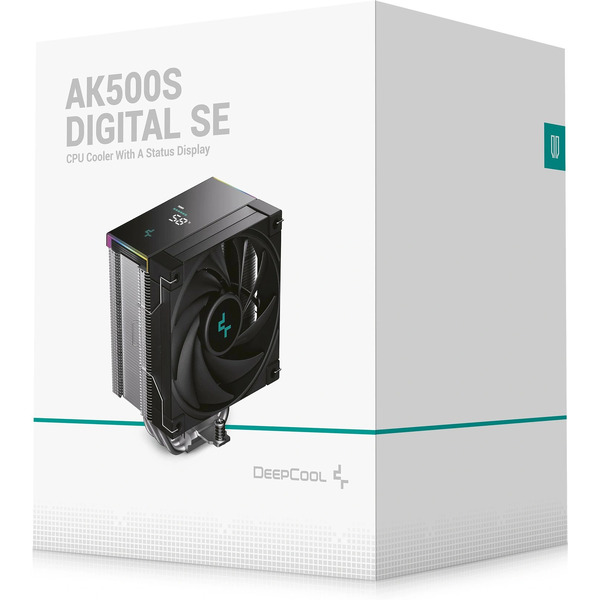 Кулер для процессора DeepCool AK500S Digital SE R-AK500S-BKADMN-GJD + термопаста Z3 1.5г (DP-TIM-Z3-2)