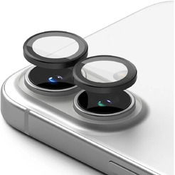 Защитное стекло RINGKE CAMERA FRAME PROTECTOR для IPHONE 16 / 16 PLUS BLACK (2шт )