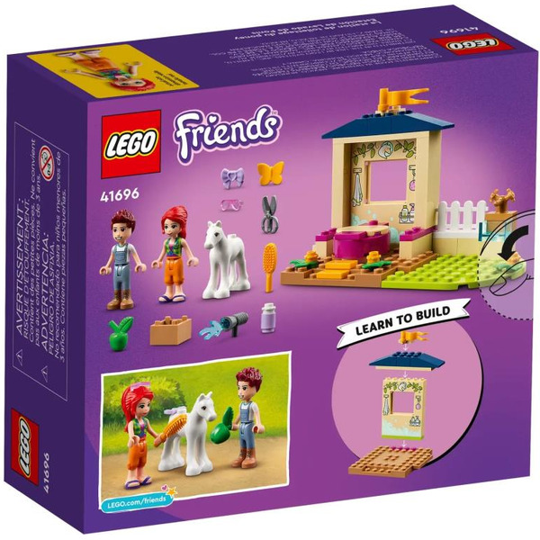 Конструктор LEGO Friends 41696 Конюшня для мытья пони