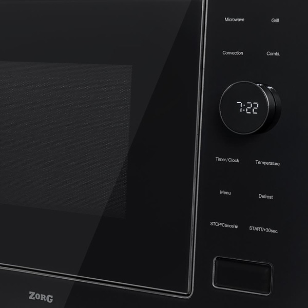 Встраиваемая микроволновая печь ZORG MIO253 S black
