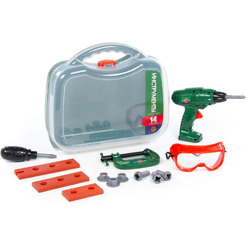 Набор инструментов Полесье №59 (14 элементов) 92810 (зелёный)