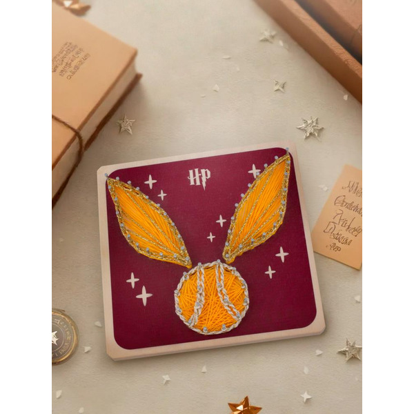 Набор для творчества Woody Цвик-арт. Золотой снич 07722