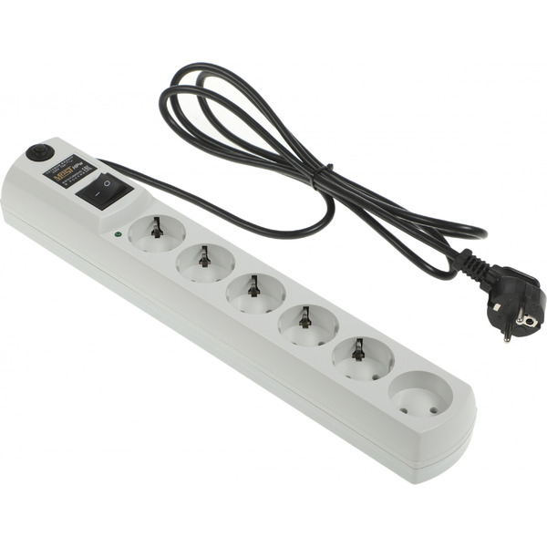 Сетевой фильтр Most HPw 2м (6 розеток) белый